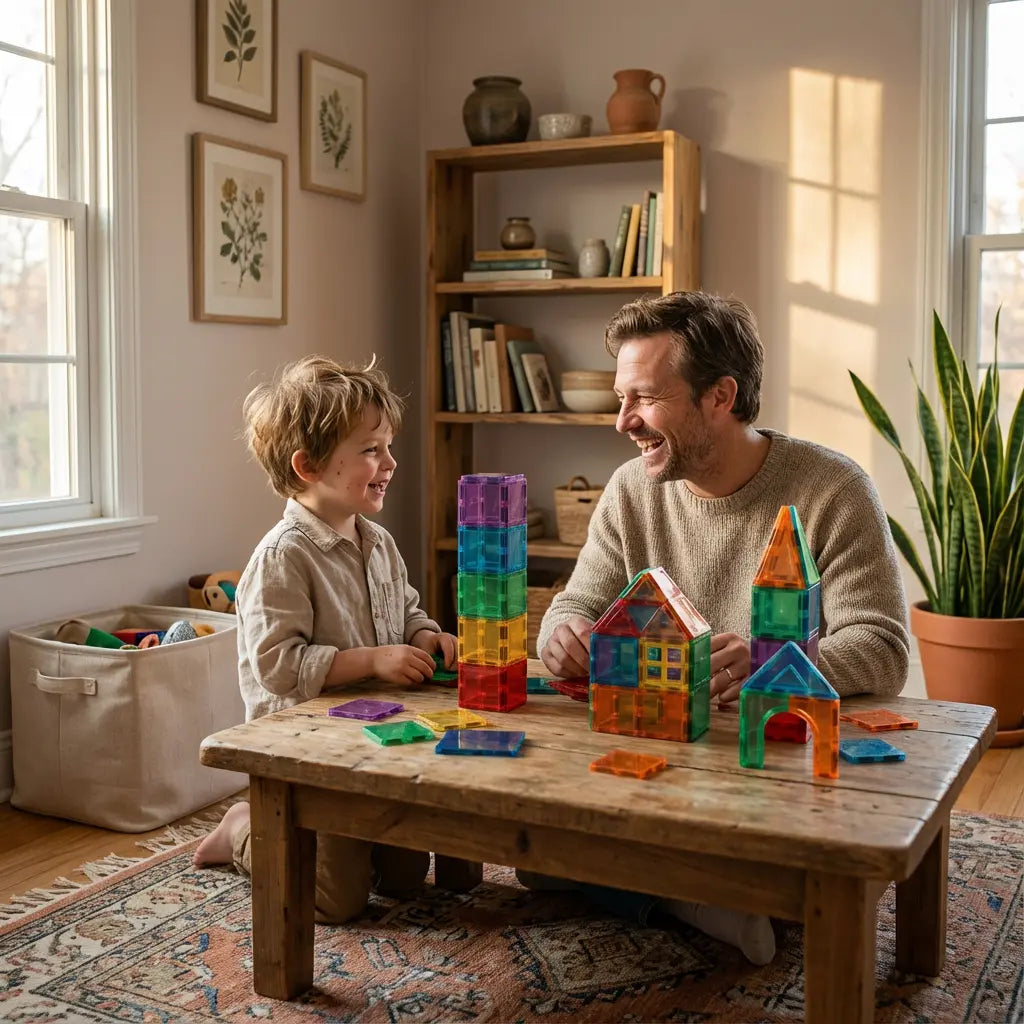 Lilupu Creative Magnetic Tiles Set